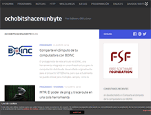 Tablet Screenshot of ochobitshacenunbyte.com